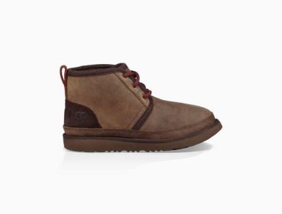 UGG Neumel II Weather Boots for Big Kids - Grizzly/Brown India